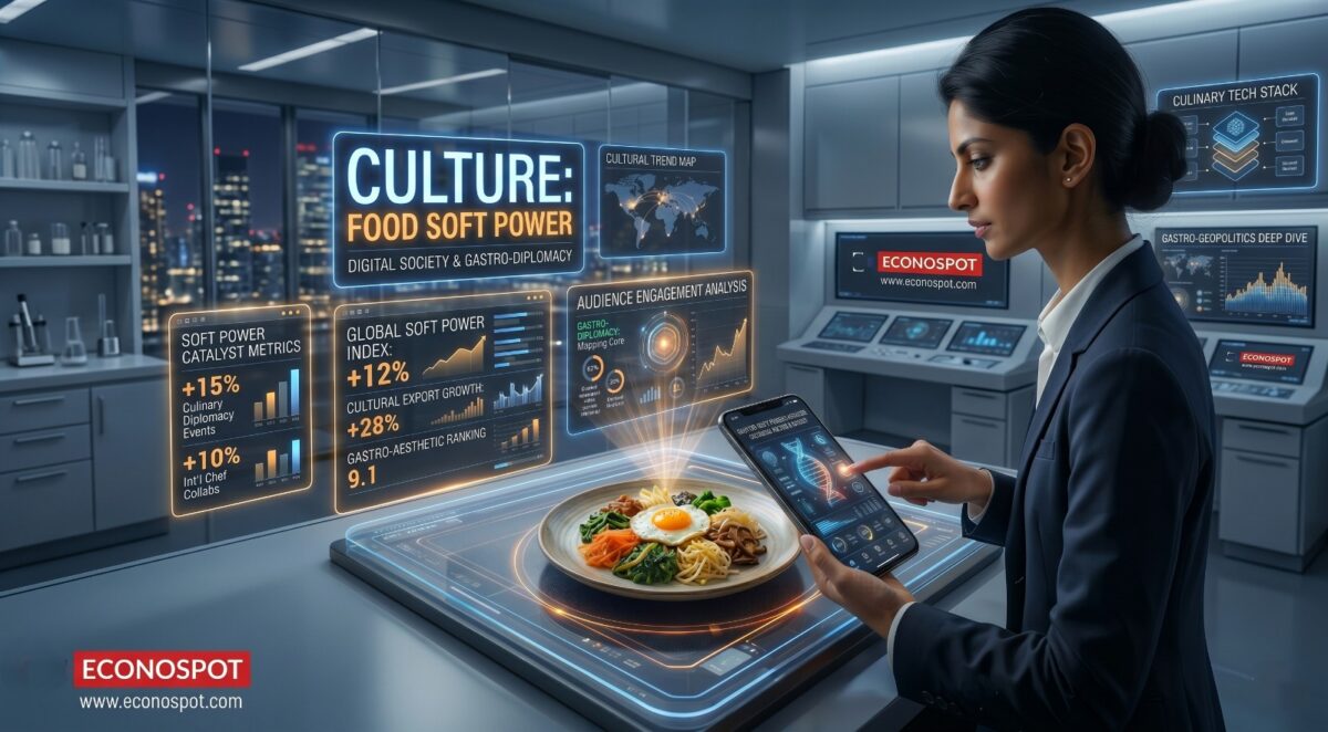 The Digital Table: How Technology and Soft Power are Reshaping Global Gastronomy