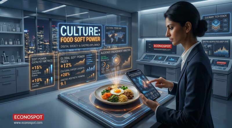 The Digital Table: How Technology and Soft Power are Reshaping Global Gastronomy